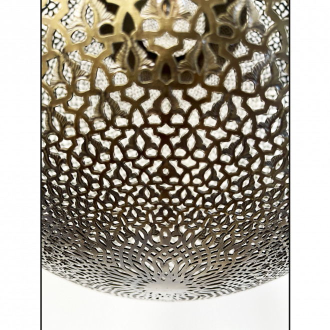 Marokkanische Kugel - Leuchte NURIA aus Messing