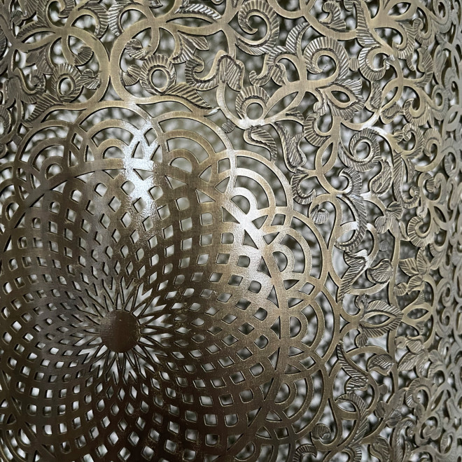 Marokkanische Messing Stehleuchte NADIRA