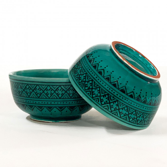 Keramikschale Grün SAFI-SAR-K Ø 12 cm