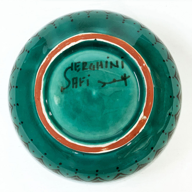 Keramikschale SAFI-SAR02 grün Ø 12 cm