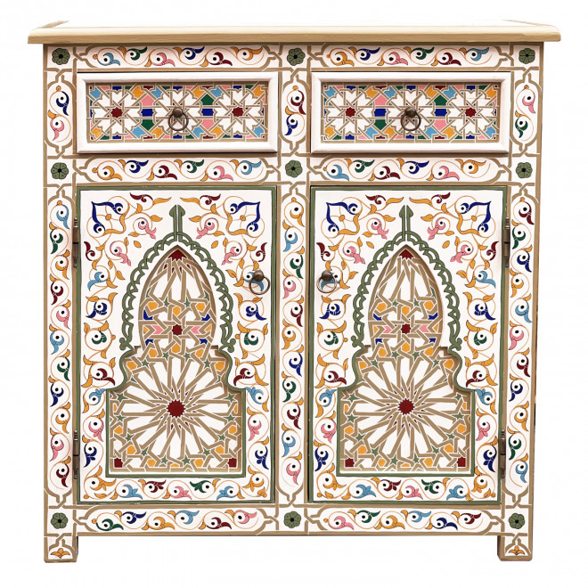 Bunte orientalische Kommode TALAYA