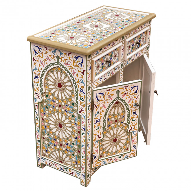 Bunte orientalische Kommode TALAYA