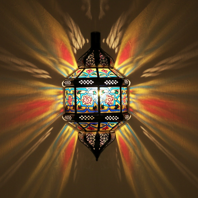 Marokkanische Glas Wandleuchte TITA MELOUNA