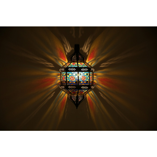 Marokkanische Glas Wandleuchte TITA MELOUNA