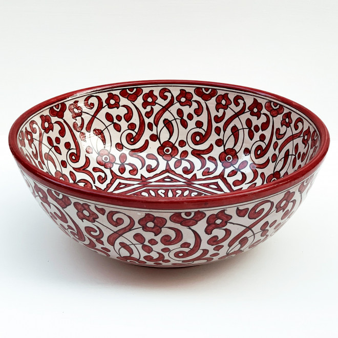 Marokkanische handbemalte Waschschüssel TRW