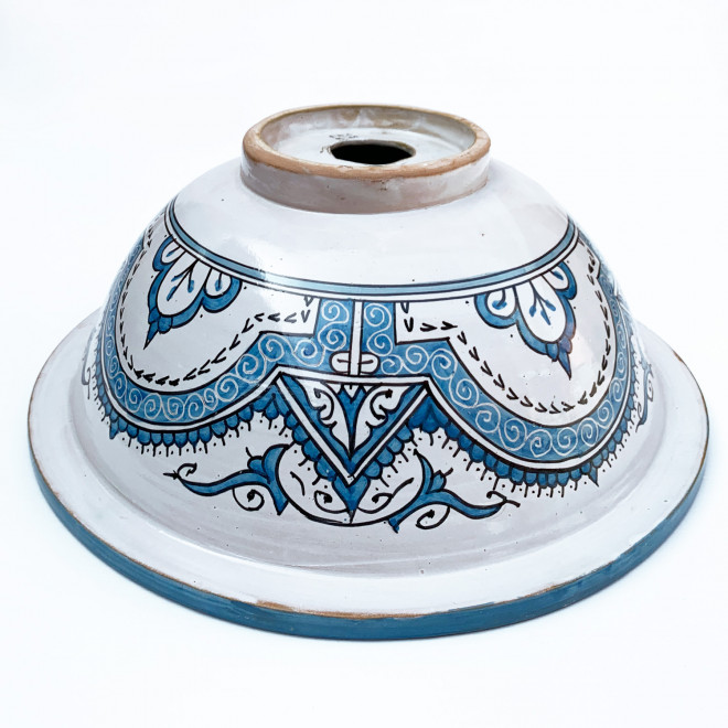 handbemaltes Keramik Waschschüssel TW-I