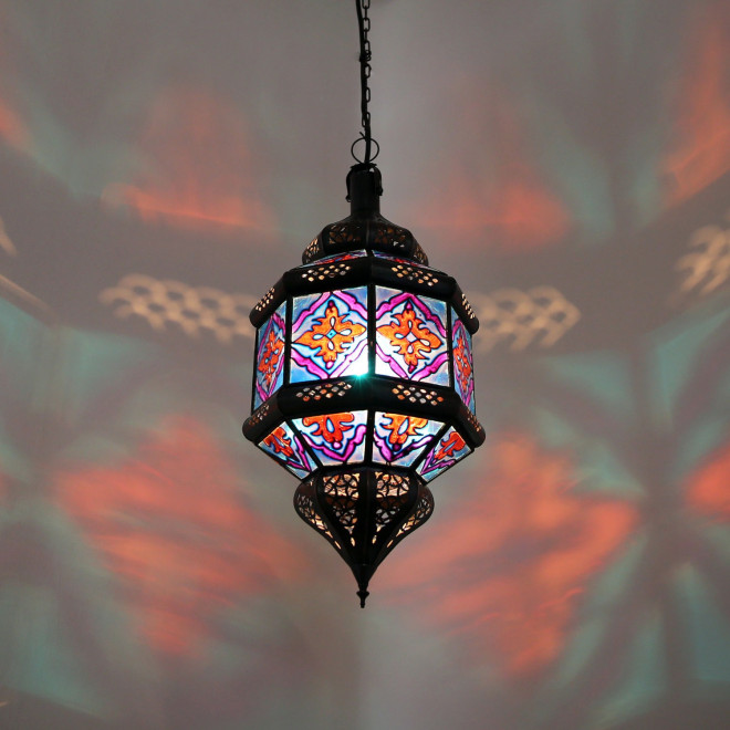 Arabische orientalische Hängelampe Titia-Zwak