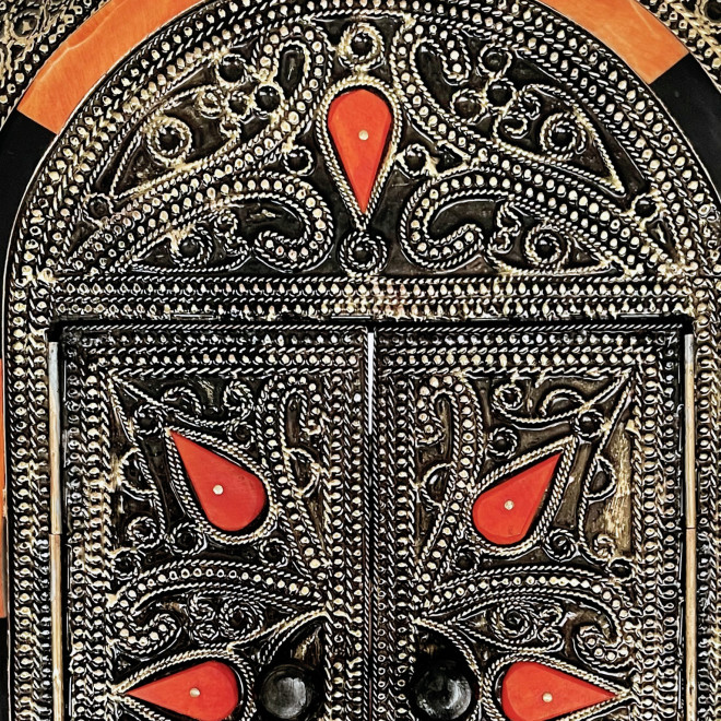 Orientalischer Wandspiegel ZAID H35cm