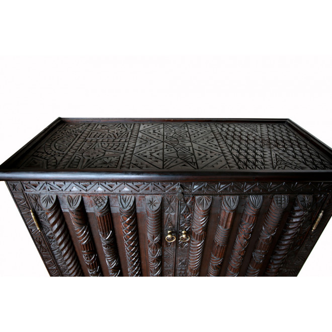 marokkanischer Schrank ARFOUD aus Vollholz