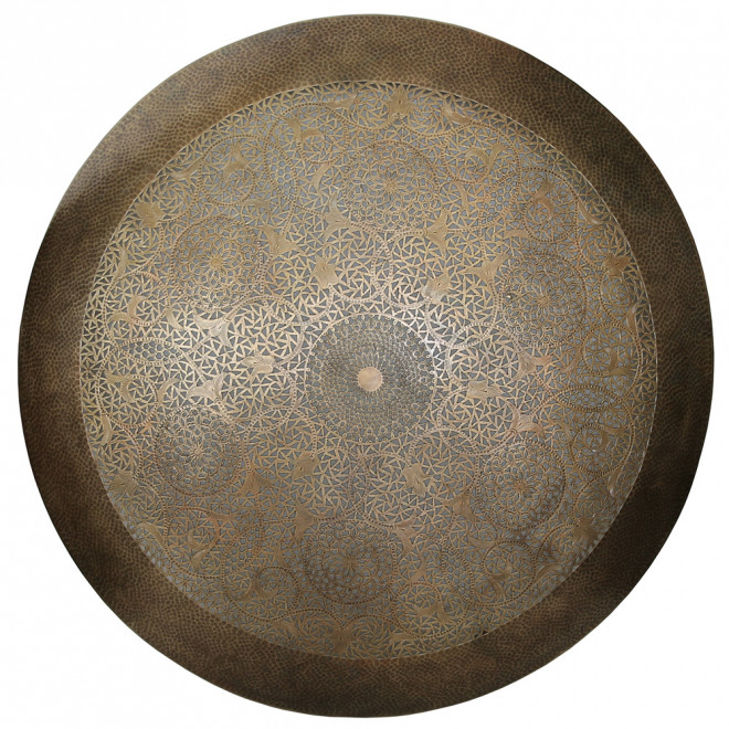Orientalische Wandlmape aus Messing DORA-FES D80cm