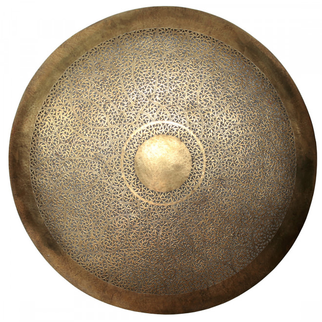Marokkanische Messing-Wandleuchte DORA-KECH D80cm