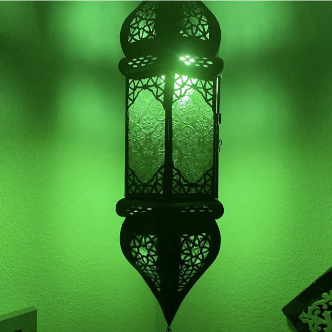 Arabische Pendelleuchte SULTANA Grün