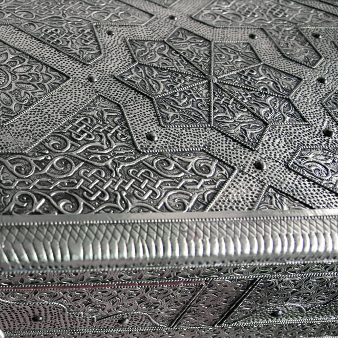 Orientalische Kommode Silber KIYAN