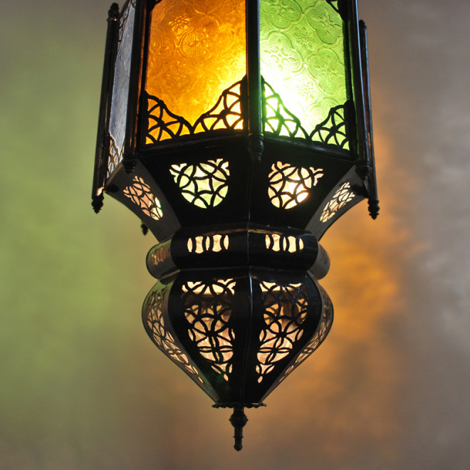 Marokkanische Lampe "Lafna" Multi