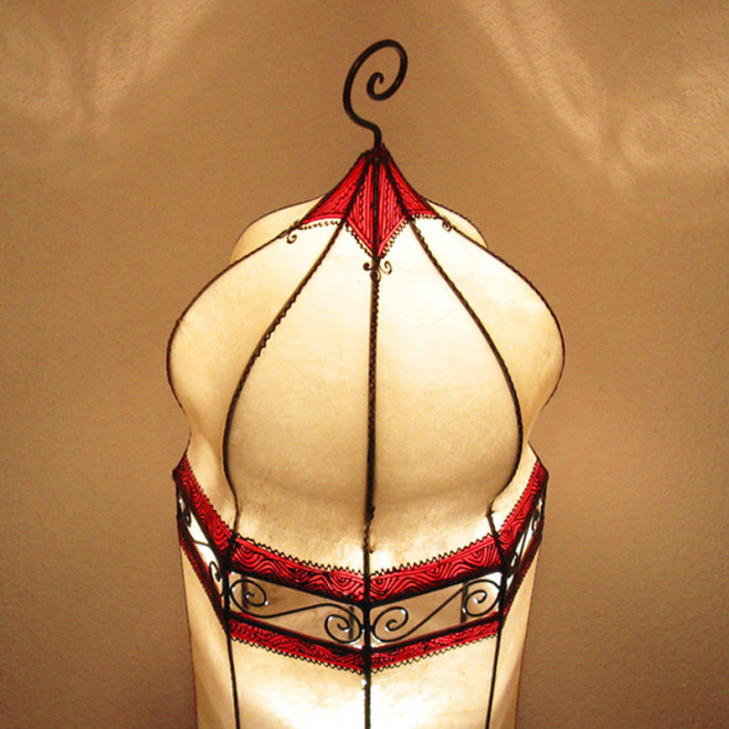 Orientalische Stehleuchte SULAIMAN H110 x D32cm