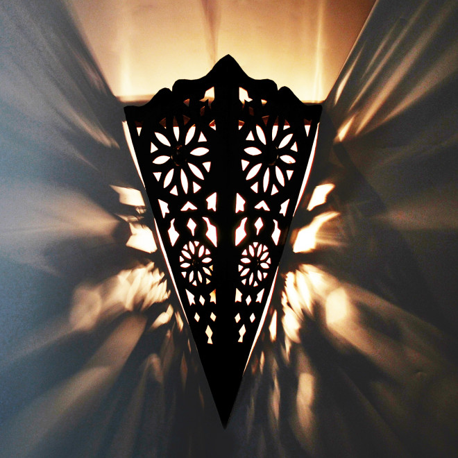 Marokkanische Wandlampe MAHAR H35cm