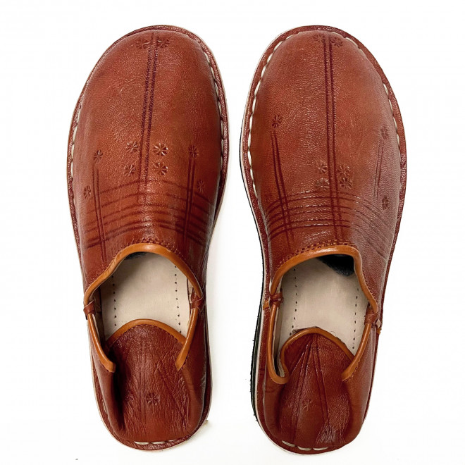 Marokkanische Schuhe Cognac MARAKKECH