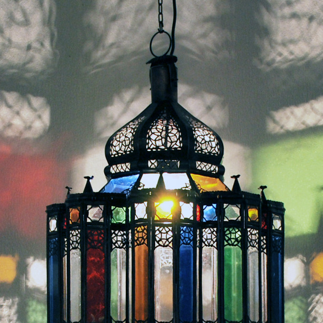 Orientalische Hängeleuchte MOULA-OLIDAT XL H85cm