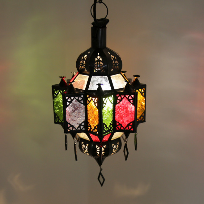 Orientalische Hängeleuchte OMNIA-V Multi