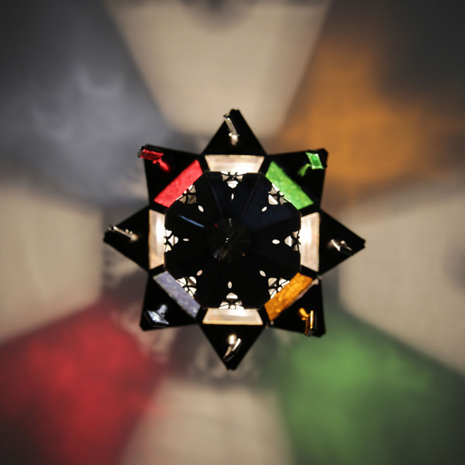 Orientalische Hängeleuchte OMNIA-V Multi