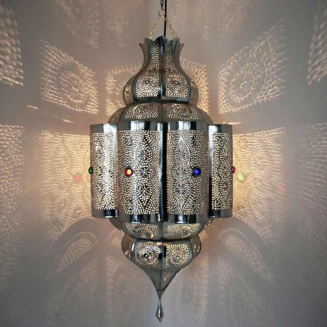 Orientalische Hängeleuchte PALAS H95cm