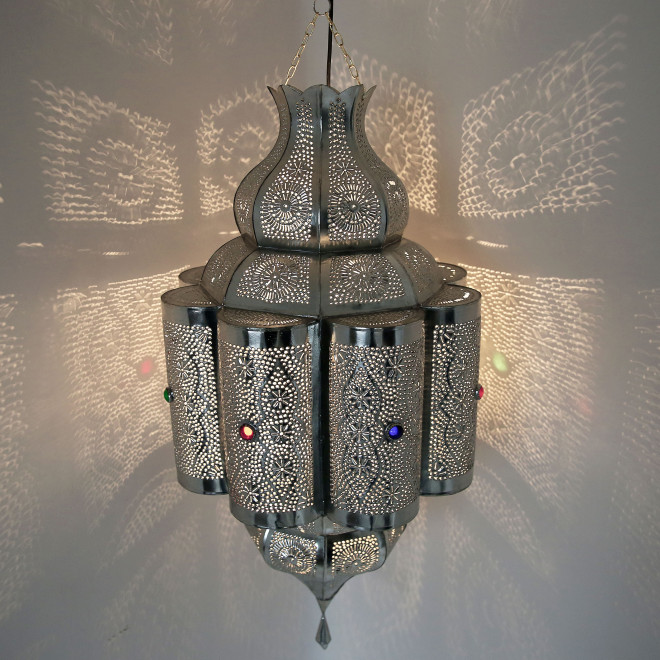 Orientalische Hängeleuchte PALAS H95cm