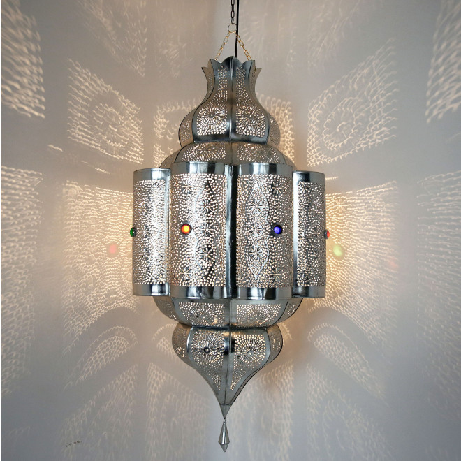 Orientalische Hängeleuchte PALAS H95cm