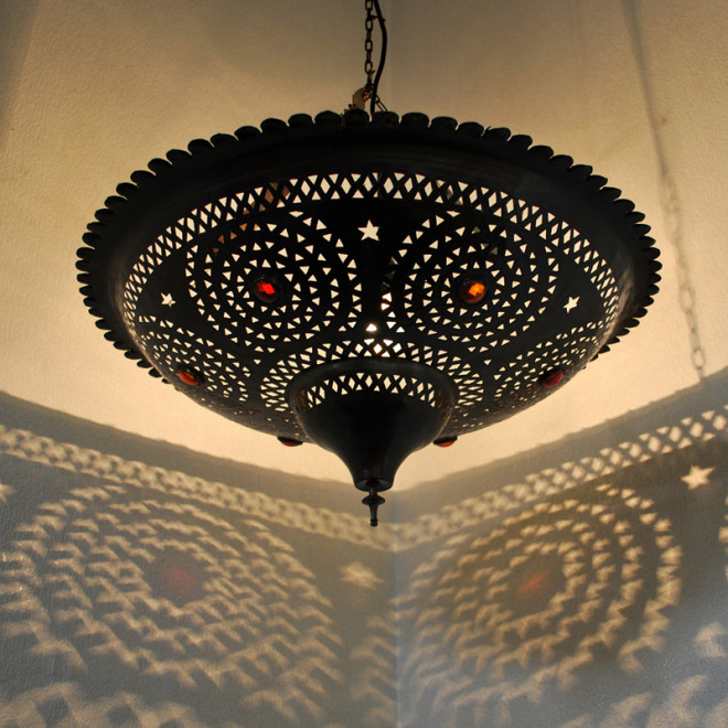 Marokkanische Deckenlampe "Tassa-Koba" D60cm