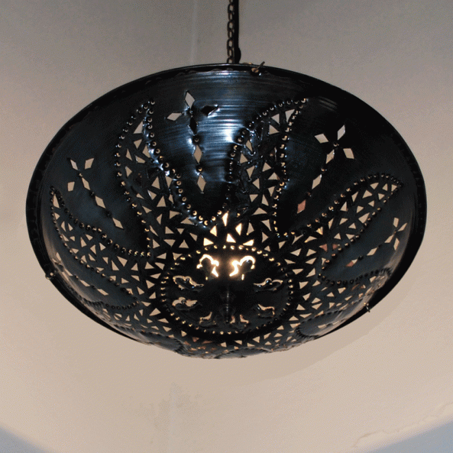 Marokko Deckenlampe TASSA-SONNE D 37cm