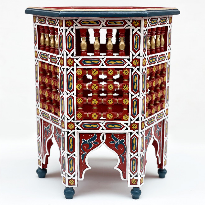 Orientalischer handbemalter Teetisch ROYA