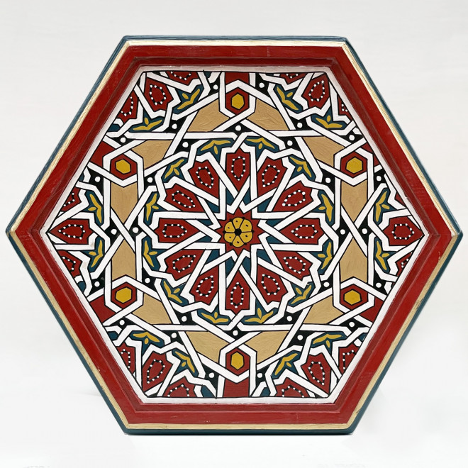 Orientalischer handbemalter Teetisch ROYA