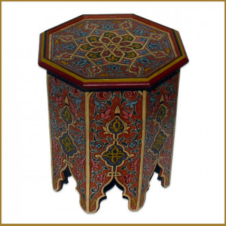 Orientalischer handbemalter Teetisch LAHMAR