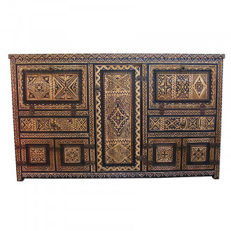 Orientalisches Sideboard MERZOUGA aus Zedernholz