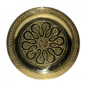 Orient Teetablett Messing D40cm