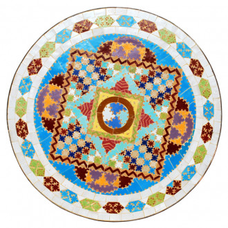 Mosaiktisch aus Marokko GAUDI-2 65cm