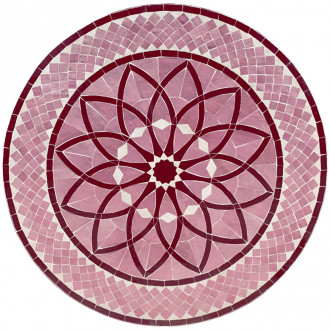 Runder Mosaiktisch MOSA_ROSA Ø 100cm