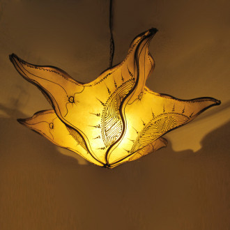 Henna Deckenlampe SEESTERN 60cm Gelb