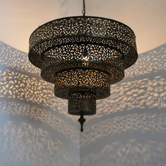 Marokkanische Lampe aus Messing "Serouj_1"