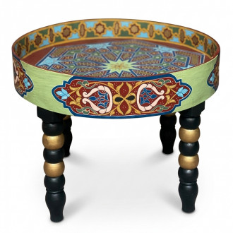 Orientalischer Teetisch niedrig JAFNA-2