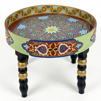 Orientalischer Teetisch niedrig JAFNA-2