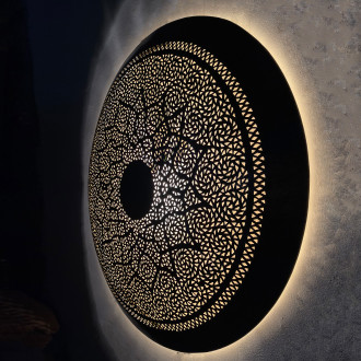 Marokkanische Messing-Wandleuchte DORA-ZWACK-L2 D60cm