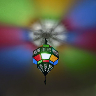 Marokkanische Hängeleuchte TOUPI Multi H40cm