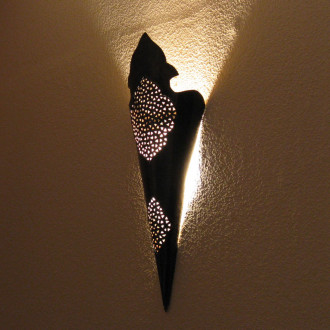 Marokkanische Wandleuchte aus Metall MALIK H 70cm