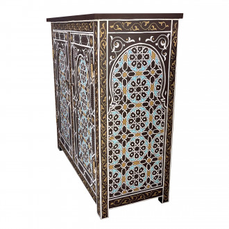 Orientalische Kommode handbemalt SANSIBAR