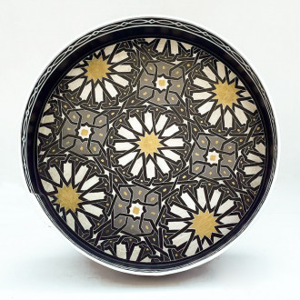 Orientalischer handbemalter Holztisch MIDA