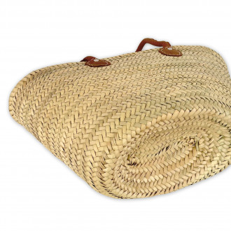 Palmtasche mit langen Ledergriffen BASIC-2