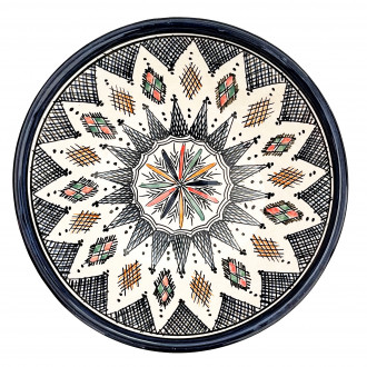 Marokkanische Keramikschale SAFI-5 Ø20 cm – handbemalt