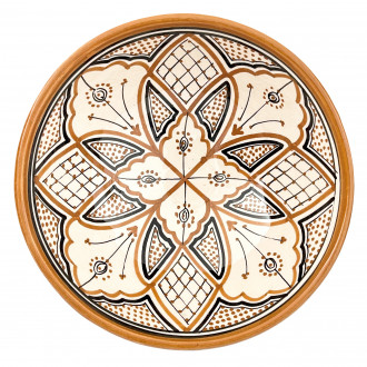 Marokkanische Keramikschale SAFI-6 Ø20 cm – handbemalt