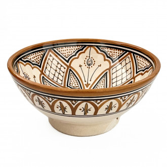 Marokkanische Keramikschale SAFI-6 Ø20 cm – handbemalt