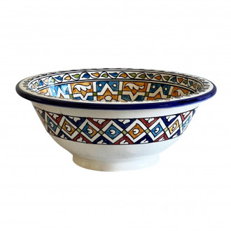 Keramik Waschbecken Bunt Ø35 cm